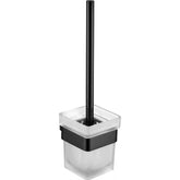 Acl Rosa Toilet Brush and Holder Matte Black